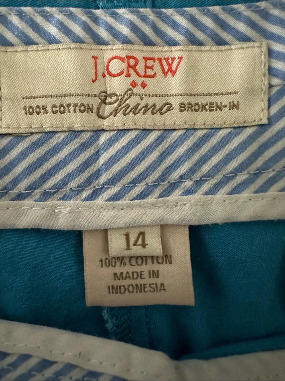 J. Crew Women’s Chino Shorts 5-Inch Inseam